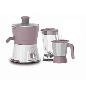 Philips HL7578/00 600W Turbo Juicer Mixer Grinder, with 1 Nutri Juicer jar, 1 Blender jar & 1 SS Multipurpose jar