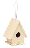 GLOREX 6 2003 332 – Pájaro Casita de madera de álamo, madera,...