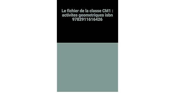 Amazonfr Le Fichier De La Classe Cm1 Activites - 