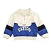 Produktbild Tensay Kleinkind Baby Kinder Jungen Mädchen Brief Drucken Pullover Sweatshirt T-Shirt Langarm Tops Rundhals Kleidung mit Reißverschlüssen