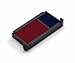 Price comparison product image Trodat 6/4912/2 2 pack Replacement Red/Blue Ink Pads for Office Printy Models