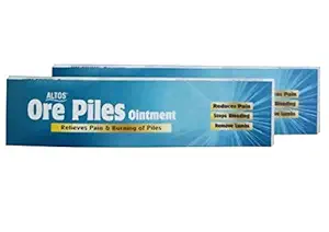 Ayurveda ORE PILES OINTMENT for Pain, Burning of Piles & Lumbs (30gm*4)- Pack of 4