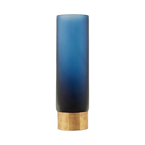 House Doctor Vase Base dunkelblau/Gold