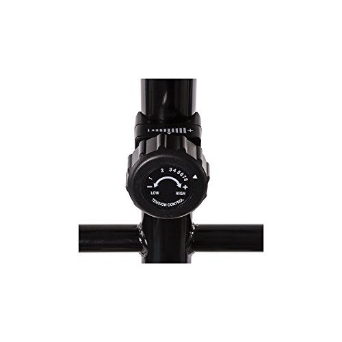 Fitkraft SLIMLINE Crosstrainer Ellipsentrainer mit Computer und Pulsmessung Schwarz Neue Modellnummer: FTKTORBMASL_Schwarz-grün_M - 8