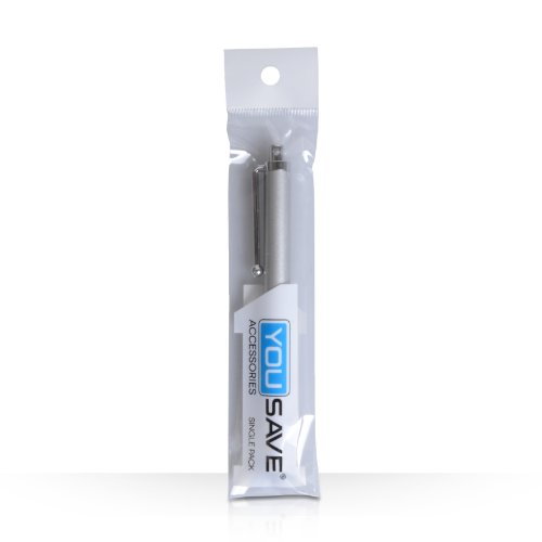 Yousave Accessories Samsung Galaxy J7 Silver Touch Screen Stylus Pen - 6