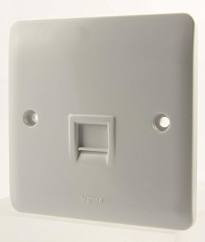Legrand Synergy - 7300 50-1 Gang Single Master Telephone Socket Outlet