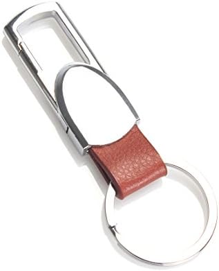 High Grade Men Key Chain Keychains Leather Car Key Ring Holder Jewelry Bag Pendant Gift