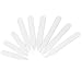 Produktbild 200 Stk. Weiß Kunststoff Kragenstäbchen Kragen Stäbchen Kragenstege 3 Größe