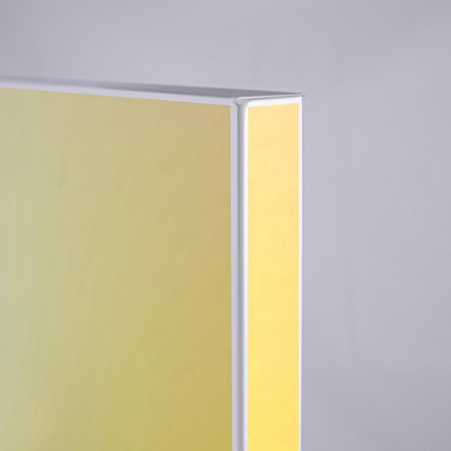 banjado – Pinnwand Magnettafel weiß 78cm x 37cm quer mit Motiv Zwei Sonnen - 5