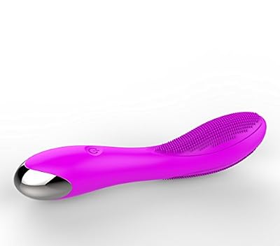 DIBEI Vibromasseur DIBEI Vibrateur en Silicone Masturbation Féminine Stimulation de Point G étanche et muet à 20 Fréquences(violet)