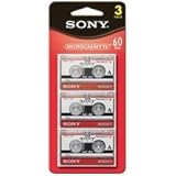 SONY 3 Audio MC-60 Micro-Cassettes - 60 minutes