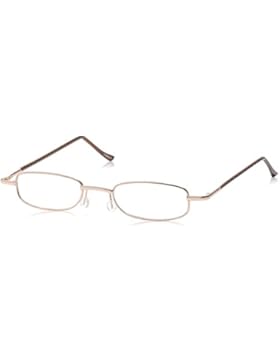 Metall Gestell Lesebrille Lesehilfe in verschiedenen Sehstärken Brille von +1.0 bis +4.0 von Oramics