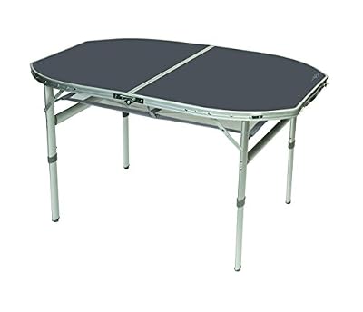 Bo-Camp Table - Ovale - Modèle coffre - 120x80 cm
