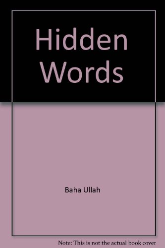 Hidden Words livre
