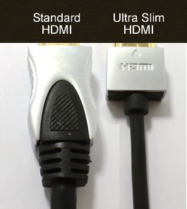 Ultra Schlank Verluste Profil HDMI 1,4 Hoch Geschwindigkeit Kabel Vergoldeten Für 3D TV 5 m - 6