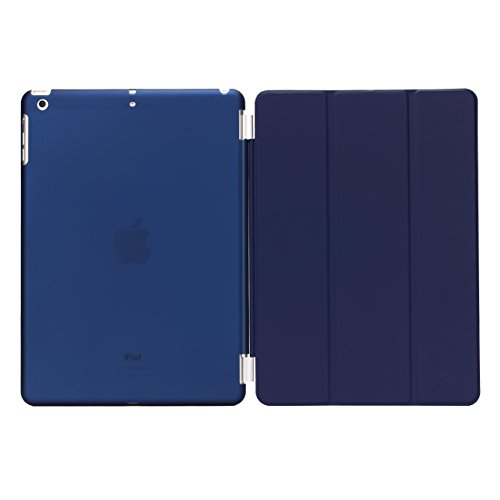 Original Urcover® iPad Air 2 ( 2014 Version – 6.Generation) Smart Cover Case Etui Schutz Hülle mit Sleep/Wake & Ständer Funktion inkl. Displayschutzfolie und weiteres Zubehör – Dunkel Blau - 6