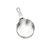 topf edelstahltopf edelstahl kochtopf 100 liter + deckel Präfekt für das Aufwärmen von Milch, Kochen von Brei-Nudeln für Baby, Kaffee, Butter, Soße für Ihr Steak und so weiter.