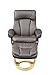 Birlea Iowa Swivel Chair, Brown