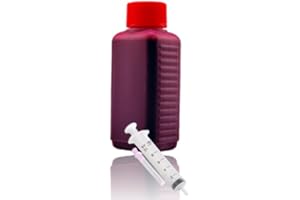 CENADO 1000ml 1Liter Nachfülltinte Druckertinte Refillset für CANON (rot/magenta)