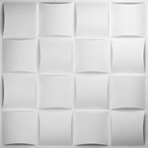 Ekena Millwork Polyvinyl Chloride Baile Endura 3D Wall Panel, 19 5/8