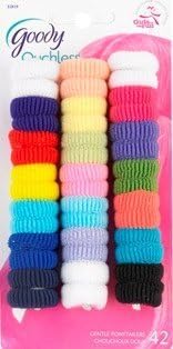 Goody Ouchless Ponytailer, Tiny Terry, 42 Count by Goody Ouchless