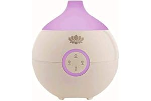 MADE BY ZEN MadebyZen IRIS WHITE Aroma Diffuser - Colour Changing Mood Light - Ultrasonic, Aromatherapy, Ioniser