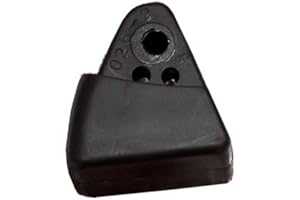 KRF The New Urban Concept Des Krf Acc Pat Freno L Diam/P. Gallo Ant 2Ud Patinaje, Adultos Unisex, Negro (Negro), Talla Única