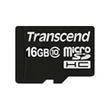 Transcend TS16GUSDC10 16GB Class 10 microSDHC Memory Card (Personal Computers)