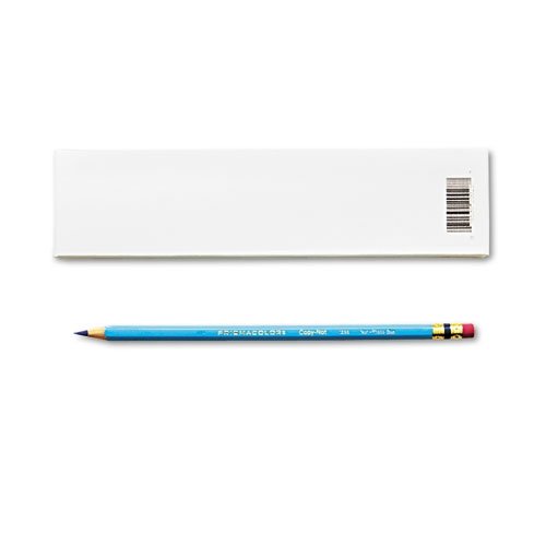 Prismaclor Col-Erase Pencil w/Eraser, Non-Photo Blue Lead/Barrel, Dozen