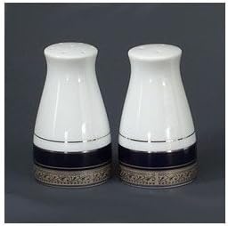 Noritake Crestwood Cobalt Salt & Pepper Shakers by Noritake