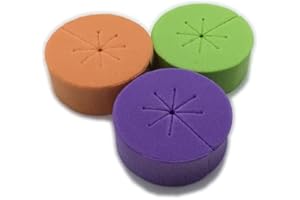 GROW INSANE Cloning Collars 2 Inch, Neoprene Inserts for Net Pots and Cloning Machines Mixed Colour (30 Pack)