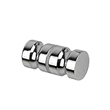manilla puerta vidrio Para cristales de 6 mm (0,24 ") a 12 mm (0,47") de espesor.