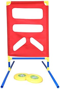 Funmate Frisbee Target Game Outdoor Yard Flying Disc Throwing Game for Kids Adults