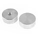 Produktbild sourcingmap 2 Stück 5 mm Gewinde durchmesser Rund Aluminum Disc Hardware für Glastisch