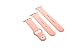 Produktbild Famitec® 3er Set Apple Watch Silikon-Armband Sport-Armband 2 Größen s/m m/l 42mm 38mm (42mm, Rosa)