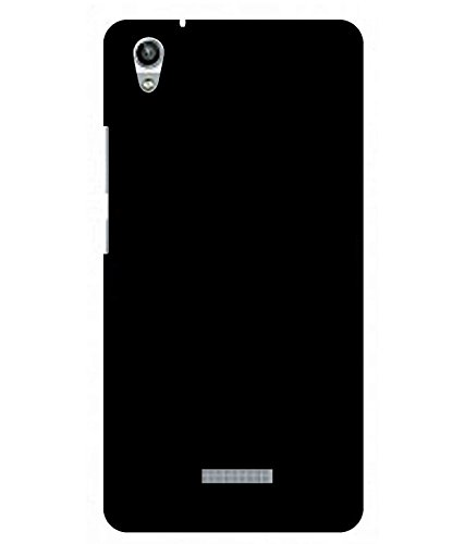 Treecase Matte Rubberised Hard Case Back Cover For Lava Iris X9 / Lava Pixel V1 - Pitch Black