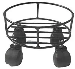 Truphe PSWW01 Heavy Duty Plant Stand with Wheels - Pack of 1