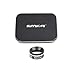Produktbild Prevently Für Royal Mavic Air objektiv Filter Multifunktionsfilter Sunnylife MCUV Linsenfilter Sun Hood Filter für DJI Mavic Air Drone Zubehör (Multifunktionsfilter + Blackout + Schutzglas) (Schwarz)