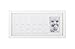 C.R. Gibson Baby's First Year Timeline Photo Frame, White -- Newborn Baby Gift Set / Keepsake