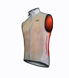 Funkier Medium Sleeveless Windbreaker Gillet - Orange, 39.5 Inch