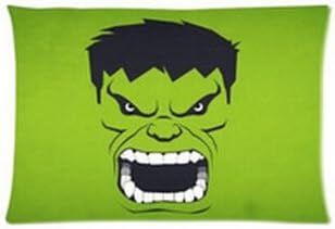 Hot Marvel Comics Hulk Zippered Rectangle Pillow Cases 20x30inch (Two Side Printed) Best Christmas Gift