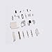 Price comparison product image FidgetSmith iPhone 5S Internal Small Metal Pieces Fastening Brackets Replacement Parts UK