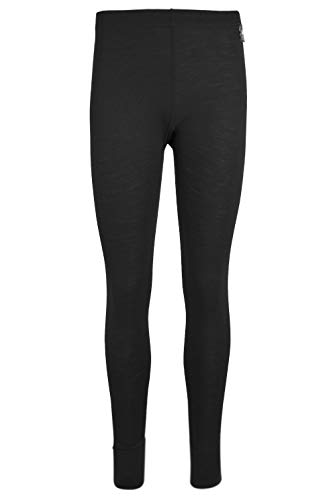 Mountain Warehouse Mallas térmicas Mujeres - pantalón térmico Ligero, Transpirable, Antibacteriano, Altamente Transpirable, Cuidado fácil, Viajar Negro 44