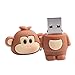 Produktbild Baoblaze USB-Stick Flash Drive Mini Speicherstick, AFFE Form Design USB 2.0 Schnittstelle, High-Speed Flashlaufwerk USB 2.0-1G