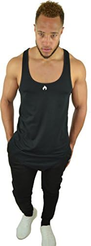 Firefitness Clothing Men Bodybuilding Stringer Tank Top Muscle Sleeveless Gym Shirt (Medium)