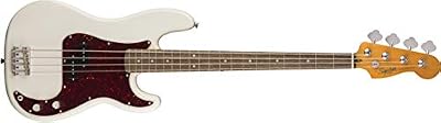Squier by Fender Basse de précision ambiance classique des années 60 - Laurel Basse précise Full Blanc olympique.