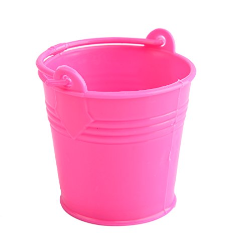 Candy Buckets,Lommer Plastic 20Pcs Mini Cute Colorful Candy Pails for Party Holiday--Multicolored(Random Delivery)