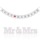 TOLLE EHEPAAR GESCHENK:Ideal für Hochzeitsdekorationen,Hochzeitsgeschenk,Hochzeitsfoto Requisiten und Tischdekoration