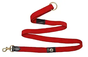 Vama Leathers: Sustainable & Eco Friendly Material Dual Handle Dog Leash. Patent Applied Functionality.