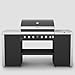 Produktbild Grand Hall GTI 4 Insel Gas-Grill mit seitlichen und Infrarot-Backburner
